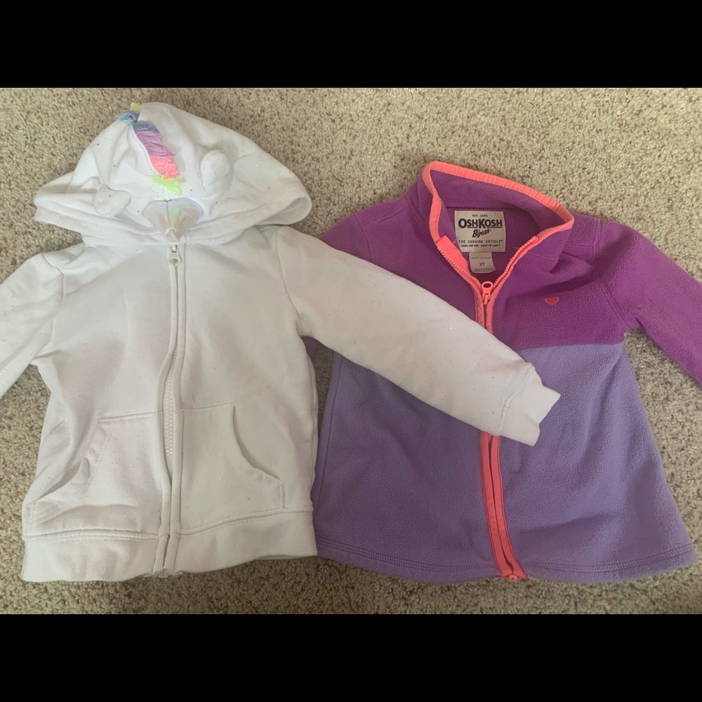 OshKosh sweatshirts